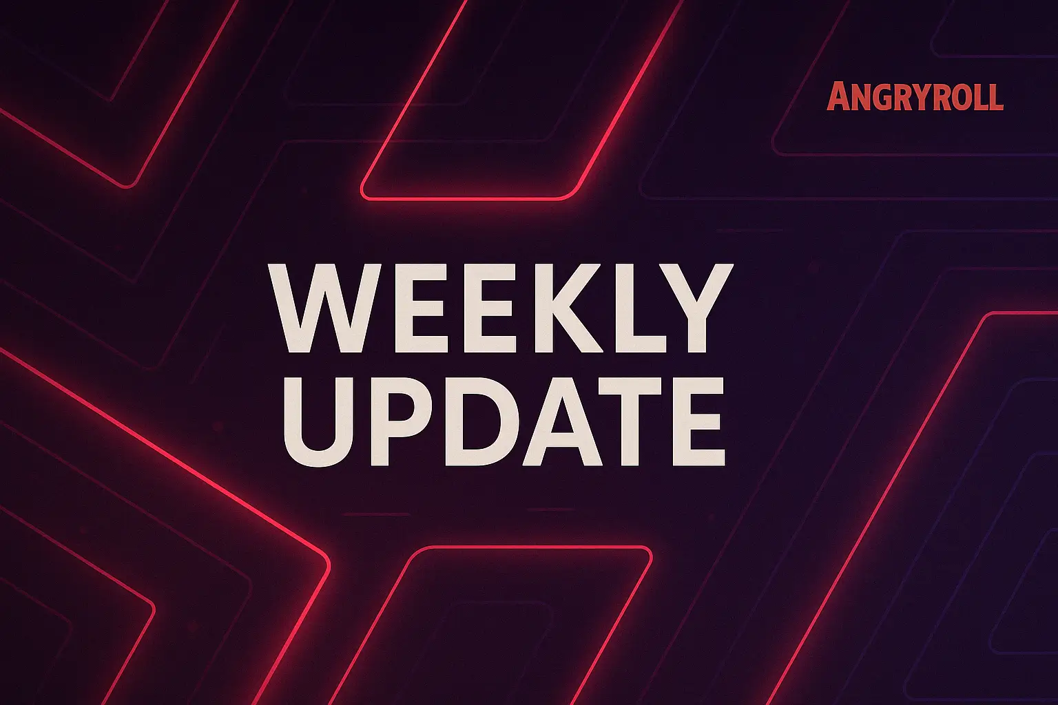 Weekly Update – Week 26.2